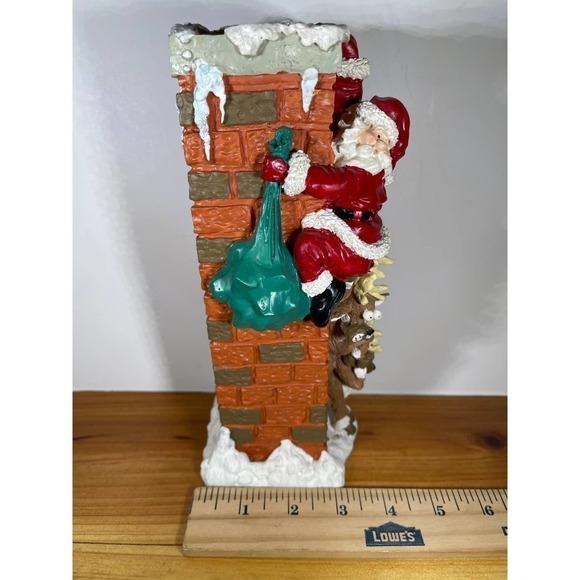 𝅺VTG House of Lloyd Around The World Christmas Up The Chimney Matchstick Holder - Picture 8 of 11
